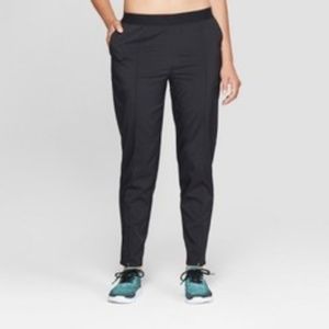 JoyLab Black  Woven Zip Hem Pants